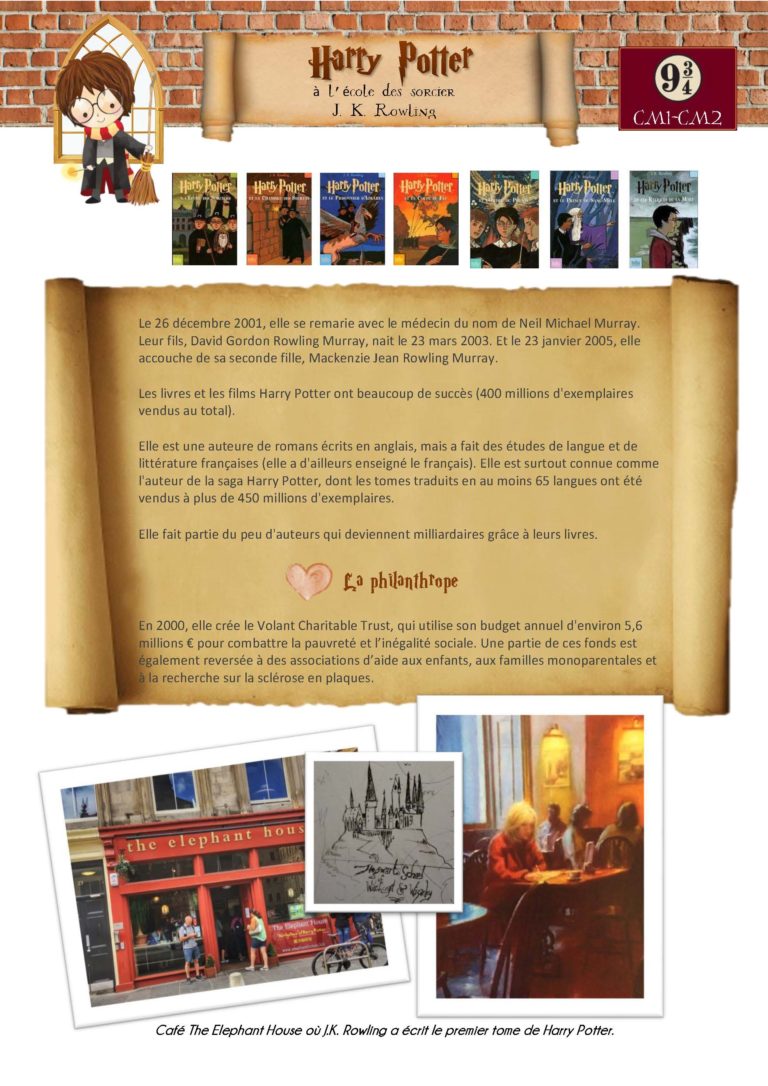 Séquence complète Harry Potter à l’école de sorciers + séances ...